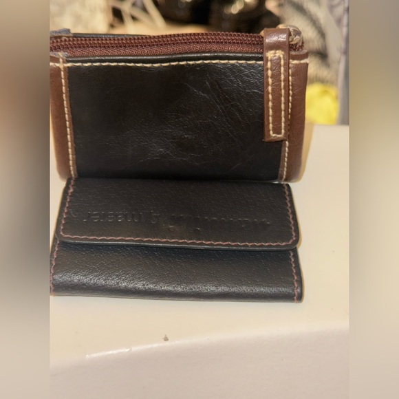 Vintage Leather Mannini by Master" 6 key fold snap closure wallet made in Italy - Picture 12 of 13